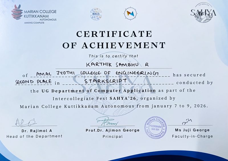 StarkScript - Sahya 26' — image 1