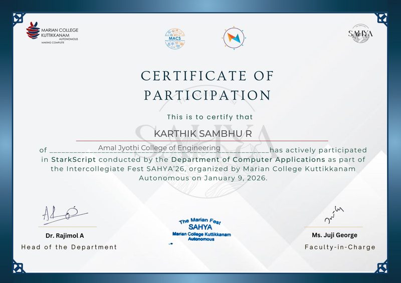 StarkScript - Sahya 26' — image 2